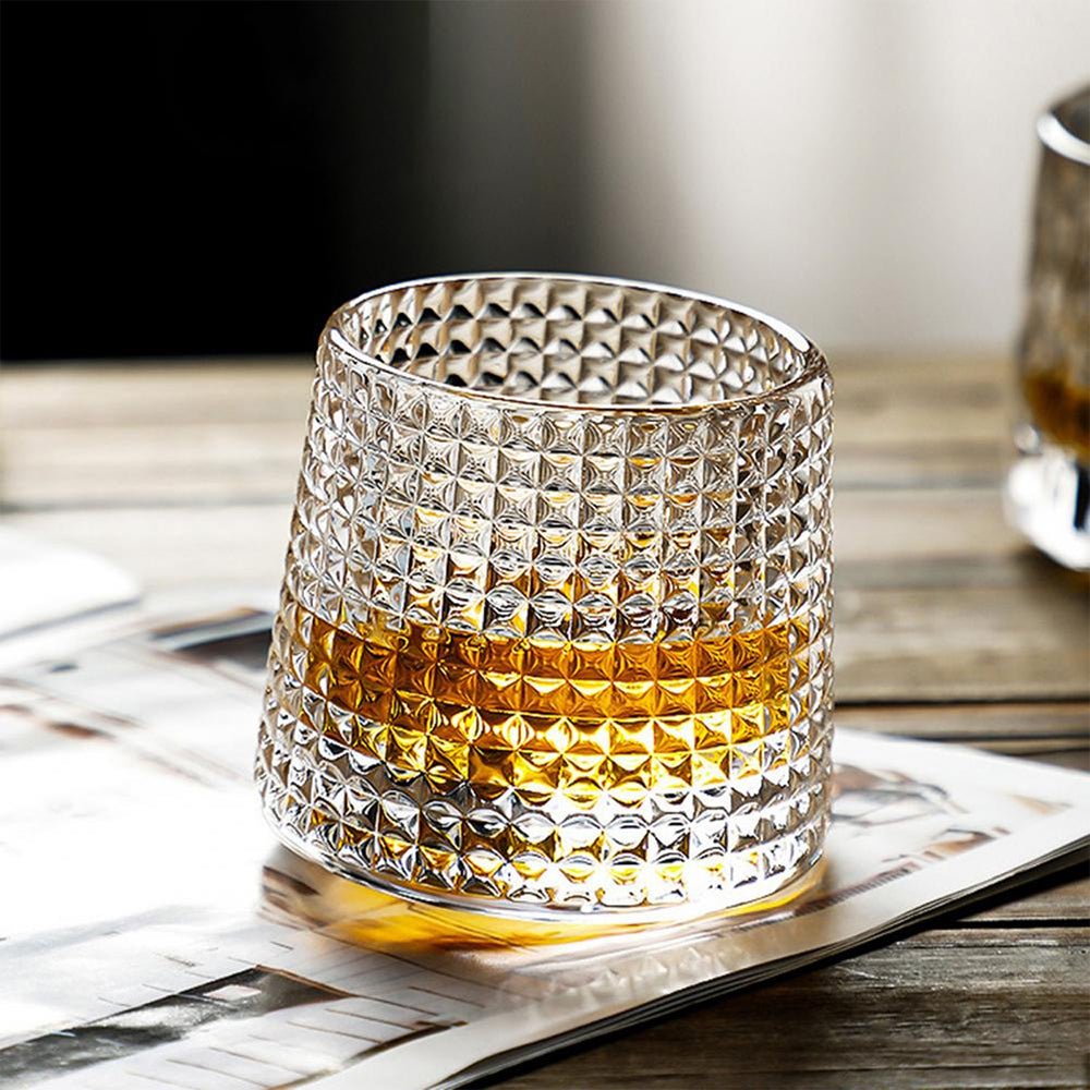 Vance Old-Fashioned Rotating Glasses